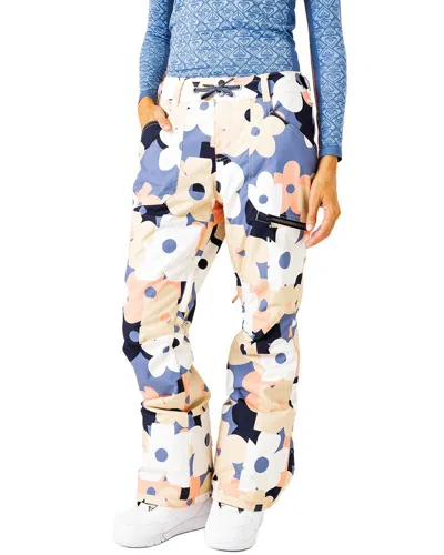 Roxy Nadia Printed Snow Pant In Multi