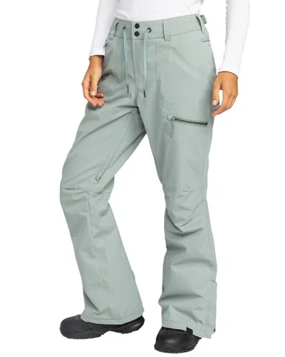 Roxy Nadia Snow Pant In Green