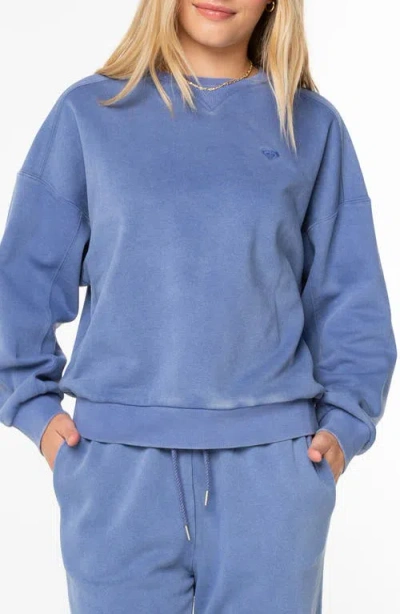 Roxy Oasis Haze Sweatshirt In Coastal Fjord