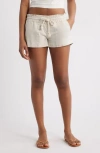 Roxy Oceanside Cotton Drawstring Shorts