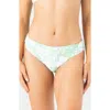 Roxy Oceanside Hipster Bikini Bottoms In Green