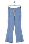 Roxy Oceanside Linen Blend Beach Pants In Blue