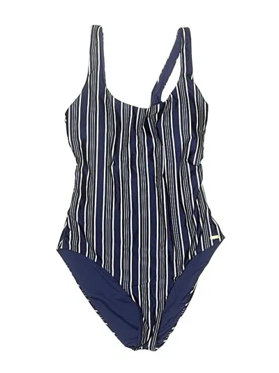 Pre-owned Roxy One Piece Swimsuit In Blue