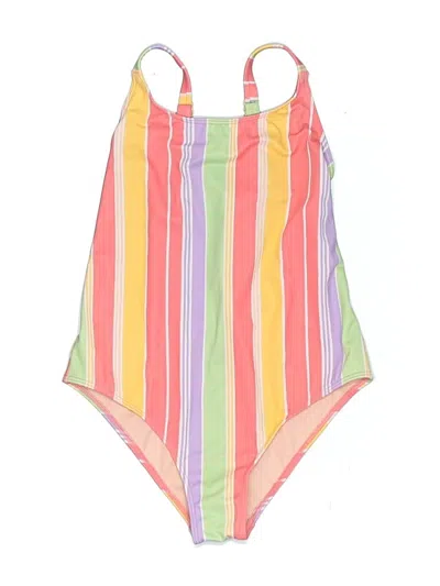 Pre-owned Roxy Kids' One Piece Swimsuit In Pink