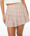 Roxy Outrigger Print Skort In Multi