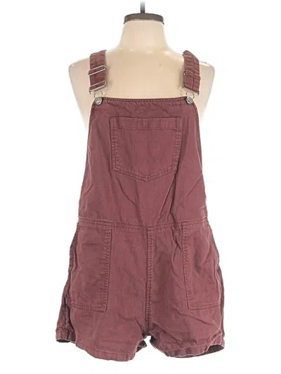 Pre-owned Roxy Overalls In Burgundy