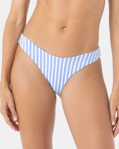 Roxy Pacific Coast Highway Reversible Scoop Moderate Bikini Bottom In Multi