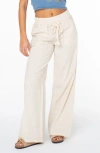 Roxy Paddle On Pant Solid Pant In Gray