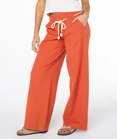 Roxy Paddle On Pant In Orange