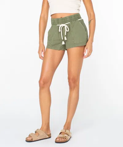 Roxy Paddle On Short In Green