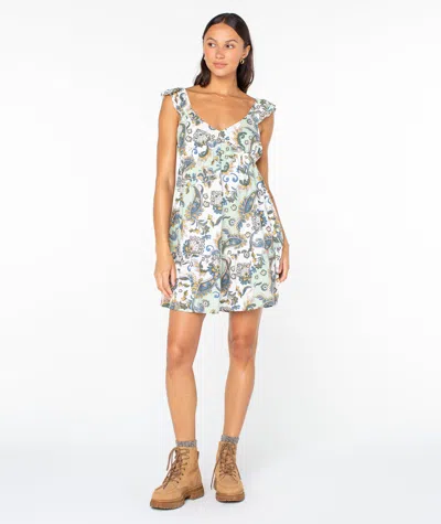 Roxy Palmy Days Mini Dress In White