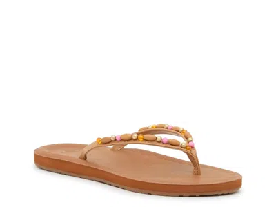 Roxy Paradise Stone Sandal In Brown