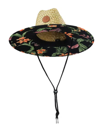 Roxy Pina To My Colada Straw Panama Hat In Multi