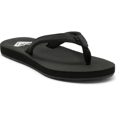 Roxy Porto Flip Flop In Black