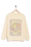 Roxy Poster Crewneck Sweatshirt In Neutral