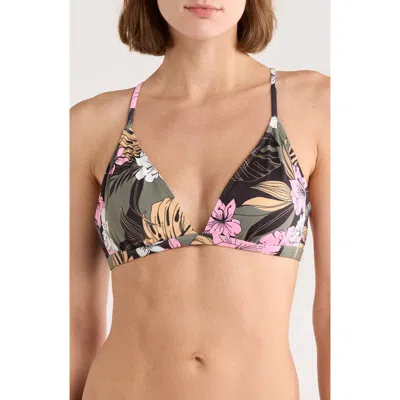 Roxy Pro The Cut Back Triangle Bikini Top