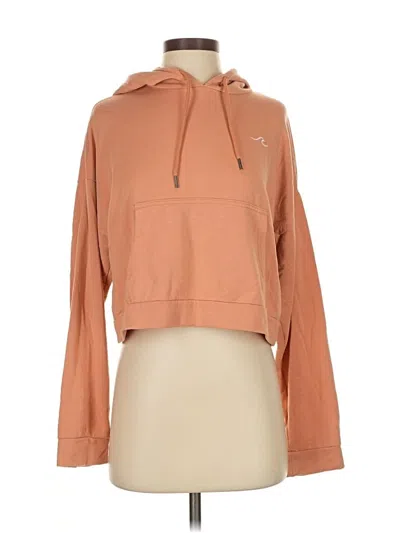 Pre-owned Roxy Pullover Hoodie In Brown