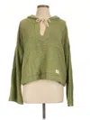 Roxy Pullover Hoodie In Green