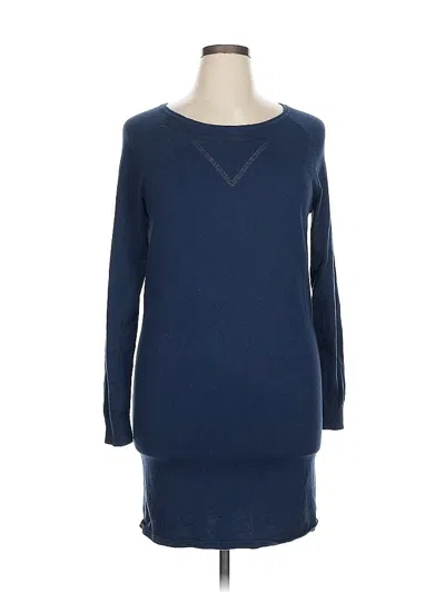 Pre-owned Roxy Pullover Sweater In Blue