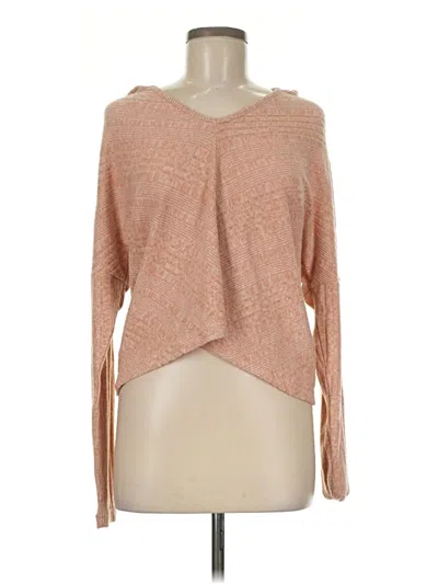 Pre-owned Roxy Pullover Sweater In Brown