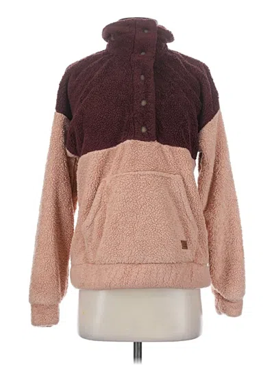 Pre-owned Roxy Pullover Sweater In Brown