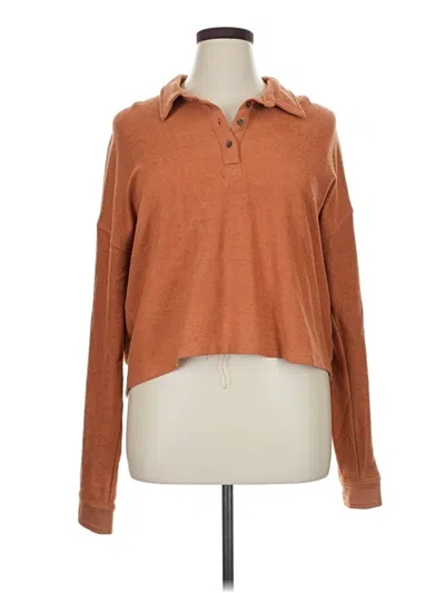 Pre-owned Roxy Pullover Sweater In Brown