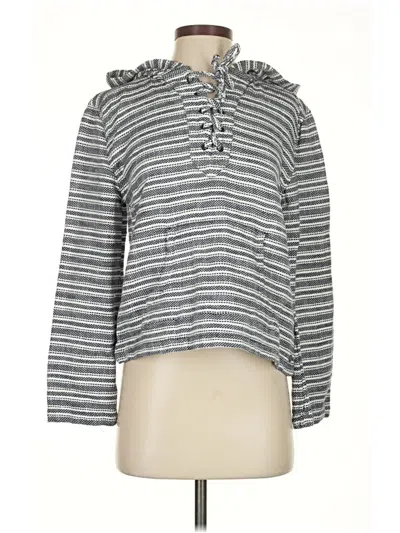 Pre-owned Roxy Pullover Sweater In Gray