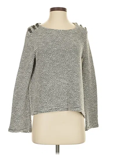 Pre-owned Roxy Pullover Sweater In Gray