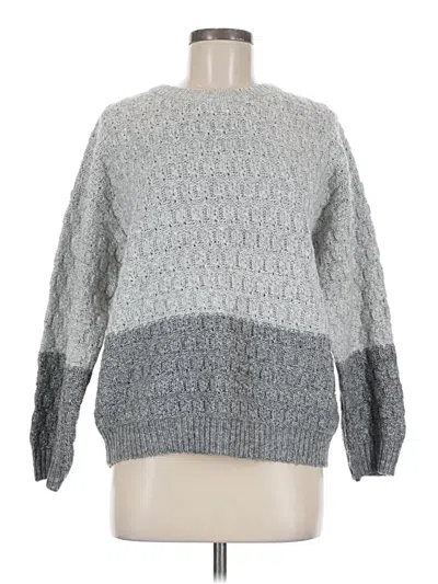 Pre-owned Roxy Pullover Sweater In Gray
