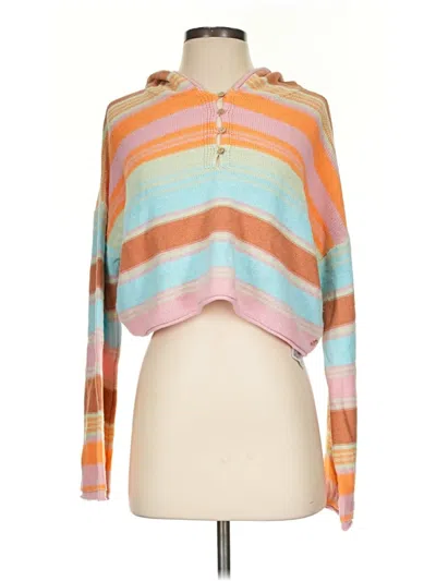 Pre-owned Roxy Pullover Sweater In Orange