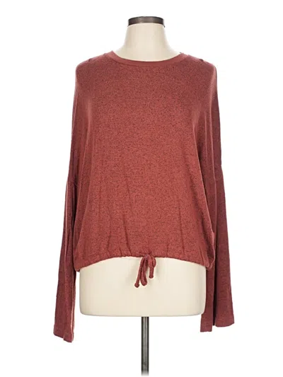 Pre-owned Roxy Pullover Sweater In Red