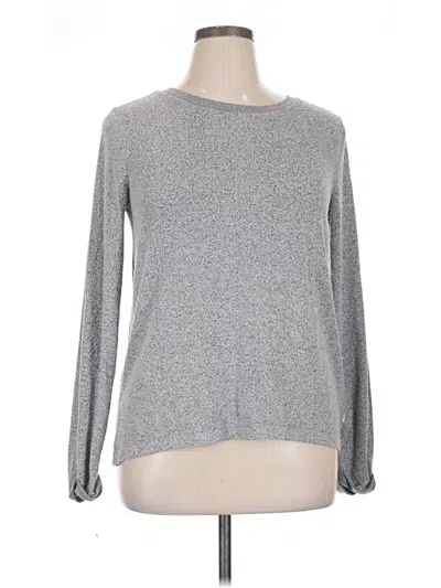 Pre-owned Roxy Pullover Sweater In Silver