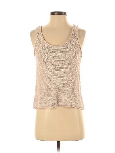 Pre-owned Roxy Pullover Sweater In Tan