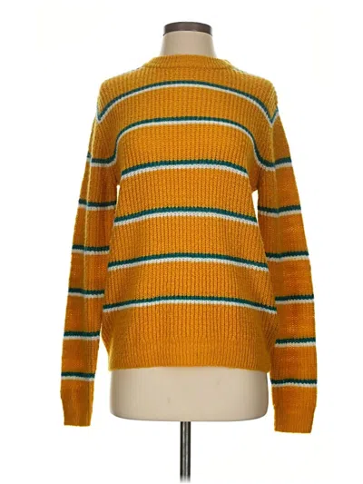 Pre-owned Roxy Pullover Sweater In Yellow