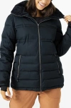 Roxy Quinn Insulated Puffer Coat With Removable Faux Fur Trim In Kvj0