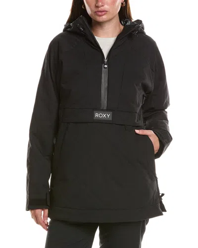 Roxy Radiant Lines Overhead Jacket In Black