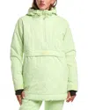Roxy Radiant Lines Overhead Snow Jacket In Green