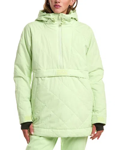 Roxy Radiant Lines Overhead Snow Jacket In Purple