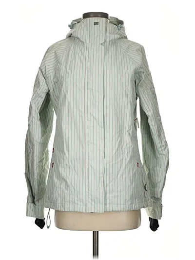 Pre-owned Roxy Raincoat In Green