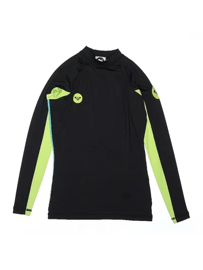Pre-owned Roxy Rash Guard In Black