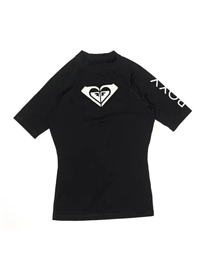 Pre-owned Roxy Rash Guard In Black