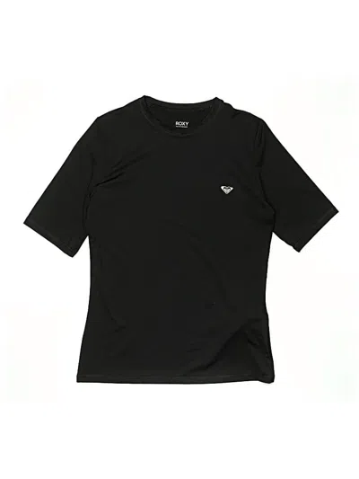 Pre-owned Roxy Rash Guard In Black