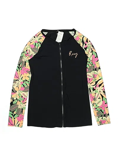Pre-owned Roxy Rash Guard In Black