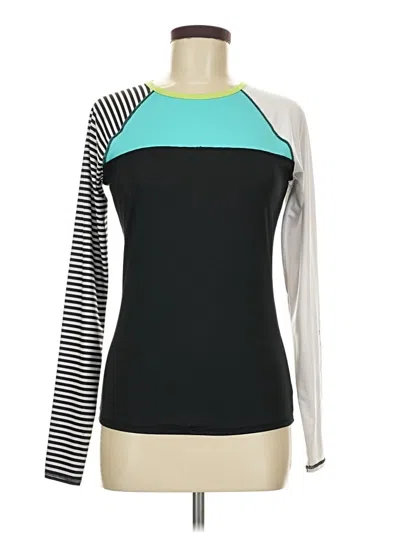 Pre-owned Roxy Rash Guard In Black