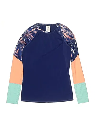 Pre-owned Roxy Rash Guard In Blue