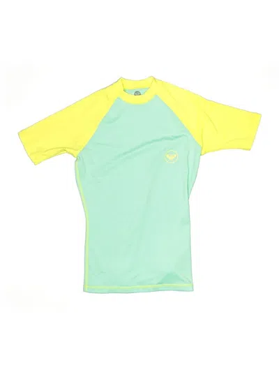 Pre-owned Roxy Kids' Rash Guard In Blue