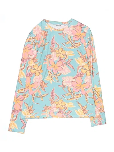 Pre-owned Roxy Rash Guard In Blue