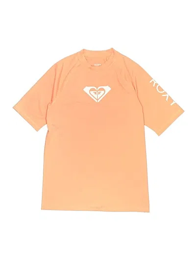 Pre-owned Roxy Rash Guard In Orange