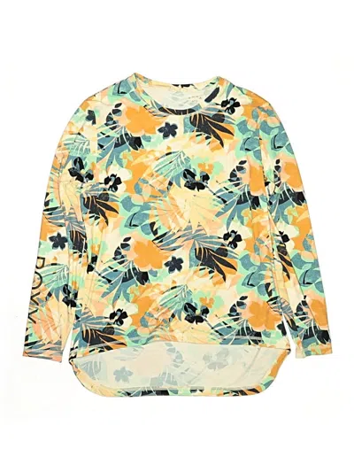 Pre-owned Roxy Rash Guard In Yellow