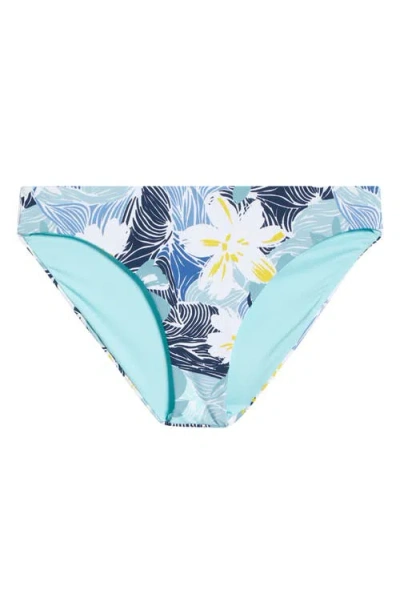 Roxy Reversible Hipster Bikini Bottoms In Blu